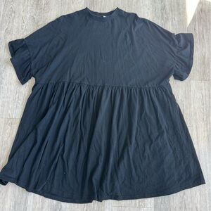 ASOS black babydoll dress